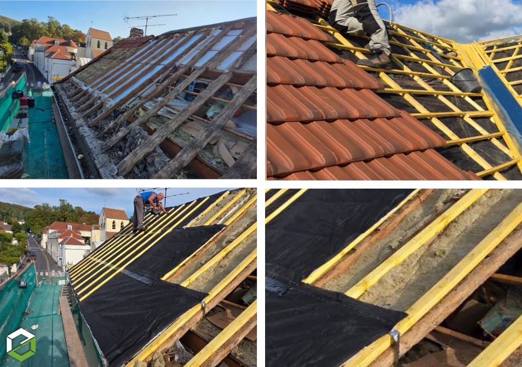 Depuis plus de 30 ans, Mignot Couverture assure vos travaux de couverture de tuiles, zinc et ardoises dans tout le Val d'Oise